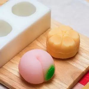 고품질 수제 화과자 만들기 실리콘 몰드 비누 레진 diy 실리콘몰드 (WE40F32)