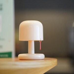 오로라무드등 미니 크리 에이 티브 데스크탑 일몰 테이블 램프 USB 충전식 버섯 스타일 Led 야간 조명 커피 장식 침실