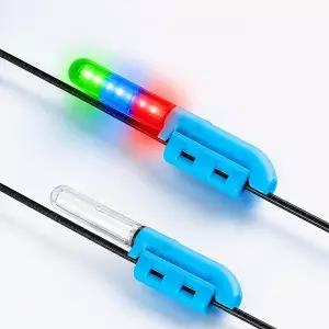[999피싱]LED 스마트 입질 감지기 고휘도 무지개 케미 원투 전자 캐미 낚시 끝보기