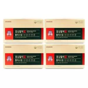 [정관장] 정관장 홍삼활력 플러스업 40ml x 30포 X 4박스 I