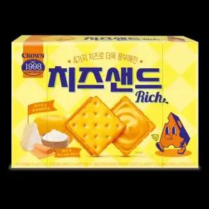 크라운 치즈샌드 Rich 180g