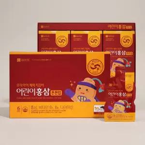 종근당건강 어린이홍삼 튼튼업 20ml 10포 3개입