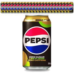 롯데 펩시콜라 제로슈거 라임 제로카페인 355ml x  24캔