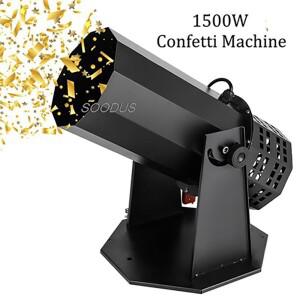 전문 색종이 기계 런처 색종이 리모컨, DJ 특별 이벤트 파티 클럽 웨딩 무대 조명, 1500W