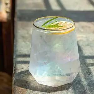 골드라인 오로라 유리컵 550ml 물잔 물컵 음료수 물컵