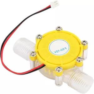 미니 수력 터빈 발전기 10W DC 5V/12V/80V G1/2 수전/난방기용 투명 쉘 DIY 마이크로 발전 모듈 1pc 5V