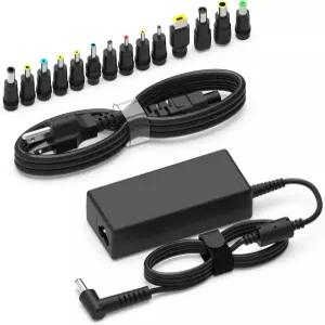 Lenovo Dell ASUS 게이트웨이 Acer 모니터와 호환되는 20V 19V 3.25A DC 범용 노트북 충전기 크롬북 LG 65W