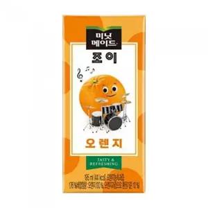 [코카콜라] 미닛메이드 조이 오렌지 195ml x 32팩