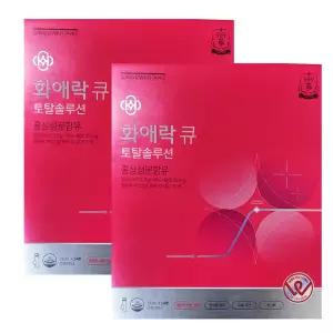 정관장 화애락 큐 토탈솔루션 갱년기 여성 홍삼 농축액 어머니 명절 선물 14병 2박스 CB