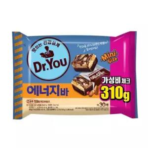 직원간식 오리온 닥터유 미니 에너지바 310G 약30개입