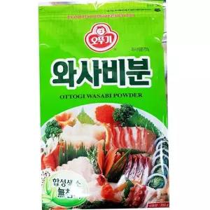 오뚜기 와사비 가루 200g 4개 고추냉이파우더 초밥재료