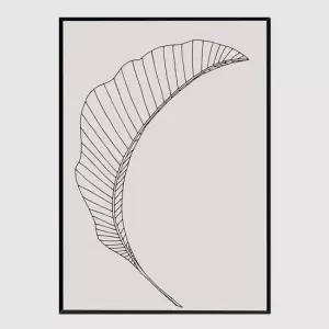 소품액자 Banana Leaf Canvas A3사이즈 거실액자 깔끔한액자 공간그림