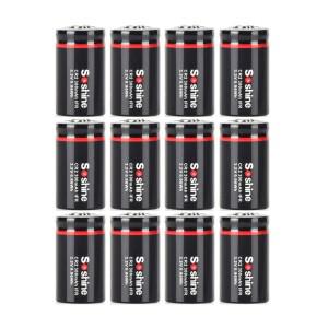 CR2 300mAh LiFePo4 충전식 배터리 3.2V GPS 트래커 무전기 카메라 무선 도어벨 연기 경보기용