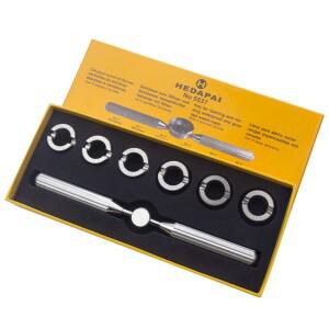 7Pcs 시계 도구 오프너 수리 세트 ROLEX 손목 5537에 적합한 쉬운 오픈 백 케이스