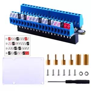 라즈베리 파이용 GeekPi 마이크로 GPIO 터미널 블록 브레이크아웃 보드 모듈 제로 2W용 확장 커넥터