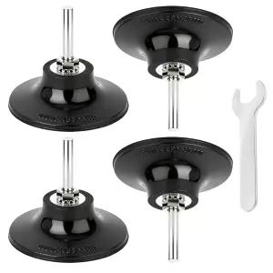 GAGIRA 4PCS 3 패드 홀더 퀵 체인지 연마 및 샌딩 도구용 앵글 그라인더