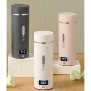 휴대용 전기물통 캠핑 미니포트 항온 보온 여행 500ml