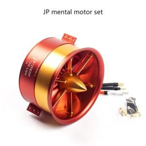JP RC 비행기 120mm 메탈 EDF 덕티드 팬 (12S) 5060 750KV 모터 세트 포함 및 드론용 9.3KG 추력