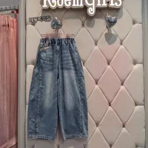 로엠걸즈DP01야름폴딩와이드데님팬츠여름폴딩와이드데님팬츠RGTJ2657C