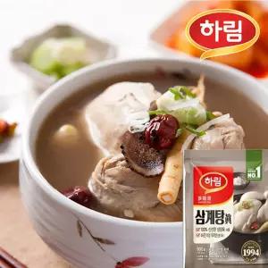 하림-진(眞) 삼계탕 900gx2봉/실온/간편식/건강식/웰빙/참프레/마니커
