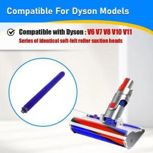 다이슨 V6 V7 V8 V10 V11 진공청소기용 소프트 롤러 브러시 헤드, 소프트 롤러 가정용 청소 액세서리용 후
