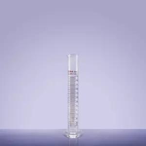 250ml 실험용 유리 눈금 메스실린더 액체 부피측정