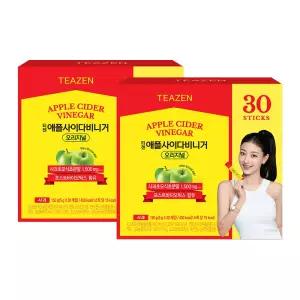 [원쁠원] 애플사이다비니거&콤부차 30스틱X 2박스 (총60스틱)