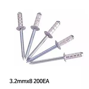 고품질 명화금속 알루미늄 리벳못 3.2x8mm 500개입 (W25A633)