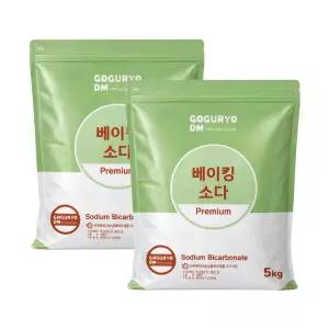 베이킹소다 프리미엄 5kgx2개=10kg/고품질 세탁세제 청소세제 세정제/과탄산소다 구연산/고구려디엠
