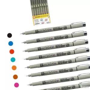 라프샵 중성펜 피그마펜 라이너펜 0.25mm 8색