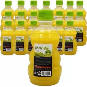 빙그레 제주 삼다향 착즙 청귤 주스 320ml 20개