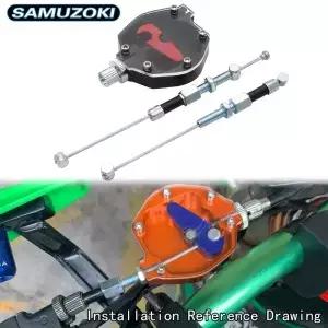 오토바이 알루미늄 스턴트 클러치 레버 쉬운 풀 케이블 시스템 BMW F700GS 어드벤처 F800GT F800R F800S