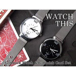 DELUXE WATCH 이 마술 트릭 놀이 시계 카드 클로즈업 페인트클린져 거리 퍼즐 멘탈리즘 변경 환상, 기믹