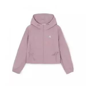 엠엘비 MLB 여성 고프코어 유광 셔링 바람막이 NY L.Lavender 288984