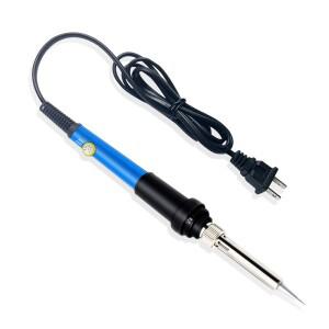 60W 납땜 인두 전기 220V/110V EU/US 플러그(레귤레이터 200-450 포함) ℃ 조정 가능 온도 Diy 키트 전자