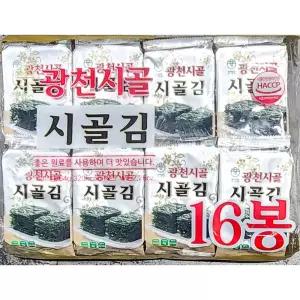 시골김 (광천시골 4g x16입 640g) 식탁김