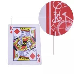 표시된 카드 스트 데크 놀이 마술 트릭 포커 Magia 닫기 거리 환상 특수 효과 정신주의 소품