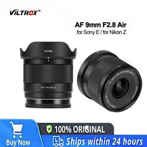 VILTROX 9mm F2.8 에어 오토 포커스 APS-C 초광각 자동 초점 렌즈 소니 E 마운트 Z Z6II A7R5 A7MIV A6400
