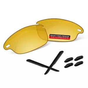 아이라이코 ILikeo PRO+ 폴리카보네이트 비편광 교체 렌즈 오클리 패스트 재킷 XL OO9156 선글라스용 - 나
