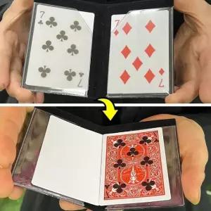 JL매직 멜트카드 카드마술 이동하는마술 간단한 초보 마술 도구 (WF3098D)
