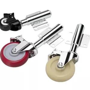 철문 완충 쇼바 브레이크 두꺼워짐 스프링 부착 교체용 대문 바퀴 lonUniversalWheel 2 Inch