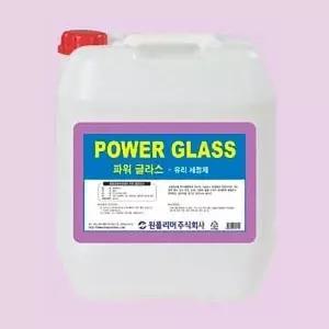 청소업체 전용 유리세정제 파워글라스 18.75L (W77EC20)