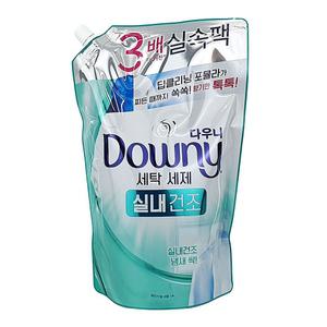 다우니 딥클리닝 실내건조 1.4L 리필 핑크 생활용품 패션클린