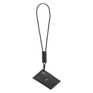Y-3 Lanyard 로고 카드 홀더 블랙 IJ9891