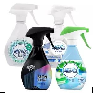 패브리즈 페브리즈 특수 항균 섬유탈취제 4종택1 370ml