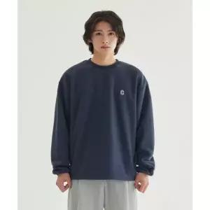 매장정품 COVERNAT 커버낫 웜온 플리스 맨투맨 Teal Blue CO2503CR15TB 1755684