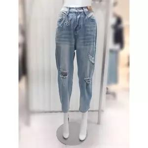 갤러리아 포켓자수레터링 찢데님팬츠MN09SD009FJY