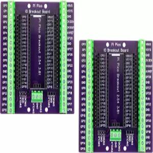 라즈베리 파이 피코/피코 W와 호환되는 PICO GPIO 1 to 3 나사 터미널 확장 보드용 이드묘 2pcs