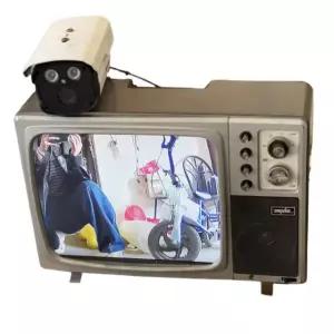 빈티지 티비 레트로 사진 촬영소품 옛날 촬영 엔틱 14인치 카메라랜덤발송