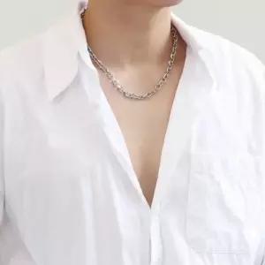 [벨가][벨가] 써지컬스틸 굵은 8mm 꽈배기 체인 목걸이 (8953977A)